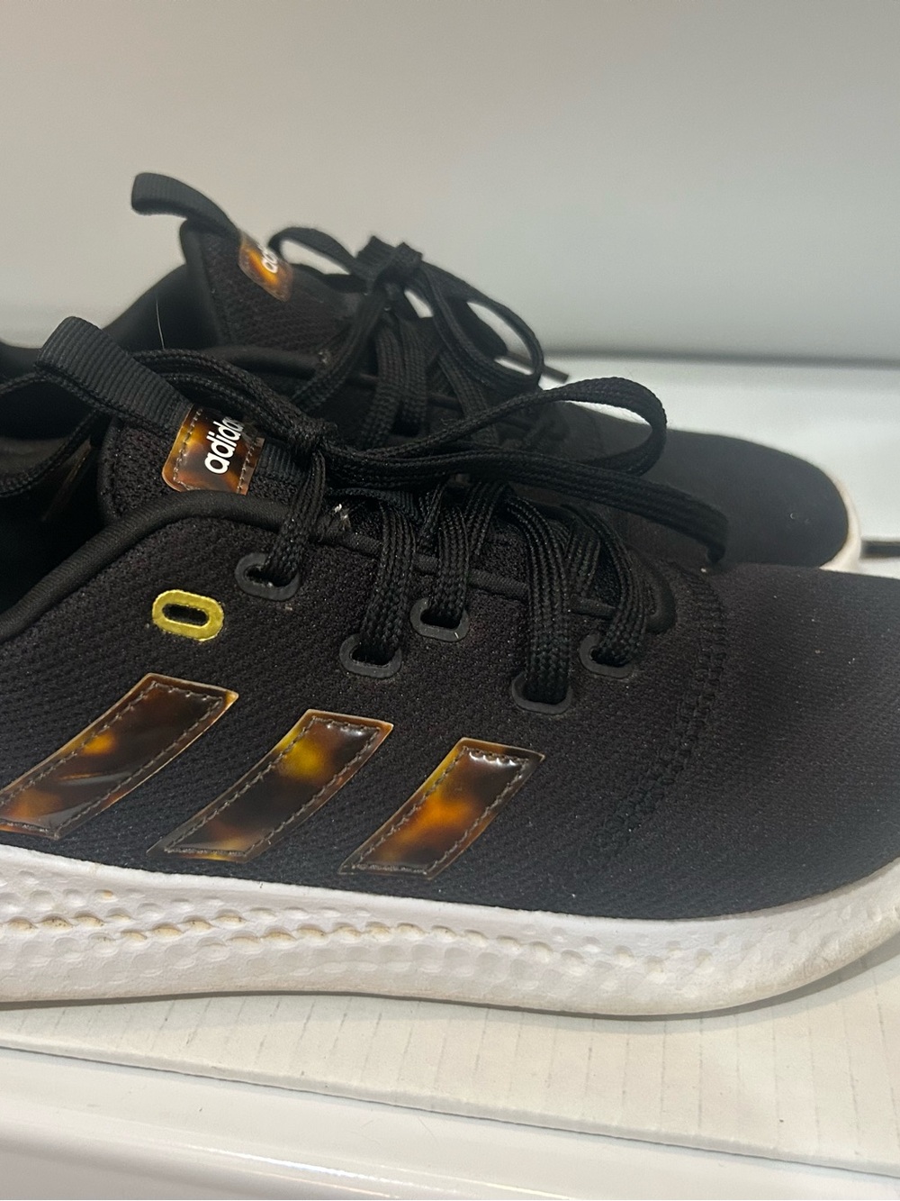 Adidas Women’s Size 9 Puremotion Black Fire Black Sneakers